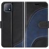 BoxTii Cover per Oppo A72 5G / Oppo A73 5G / Oppo A92S / Oppo Reno 4Z, Custodia in PU Pelle Portafoglio per Oppo A72 5G / Oppo A73 5G, Magnetica Cover a Libro con Slot per Schede, Nero