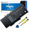 K KYUER 68WH GJKNX 93FTF Laptop Batteria per Dell Latitude 5280 5288 5290 5480 5488 5490 5491 5495 5580 5590 Precision 15 3520 Mobile Workstation VG93N NY5PG WFWKK D4CMT 83XPC 4YFVG DJWGP DY9NT 5YHR4