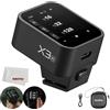 Godox X3N X3 N X3-N TTL Wireless Flash Trigger, Sistema wireless 2.4GHz, Schermo LED ad alta definizione, Batteria al litio integrata compatibile con fotocamere Nikon