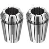 QUARKZMAN 2pz ER20 12mm Mandrino con Pinze a Molla Alta Precisione 0,015mm per Macchine Incisione CNC Tornio Fresatrice