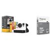 Polaroid Coffret appareil photo instantané Polaroid Now Génération 2 Blanc et Noir + 16 films inclus & Pellicola Istantanea Bianco e Nero per i-Type