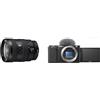 Sony SEL-1655G Obiettivo con Zoom 16-55 mm F2.8, Serie G, Mirrorless APS-C, Attacco E, SEL1655G & Alpha ZV-E10 | Vlog Camera con obiettivo intercambiabile mirrorless APS-C