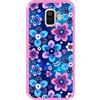 Hapdey Custodia per [ Samsung Galaxy A6 2018 ] Disegni [ Motivo Floreale Primaverile ] Cover Guscio in Silicone Flessibile Rosa TPU