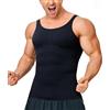 KUMAYES Maglietta Compressione Uomo Canottiera Contenitiva Uomo Modellante Dimagrante Snellente Intimo Pancia Piatta Sportivo Fitness Canottiera