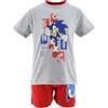 Sonic The Hedgehog Set da 2 Pezzi per Ragazzi, Design Sonic Il Riccio Pigiama in Morbido Cotone Maglietta e Pantaloncini, Taglia 3 Anni | Rosso