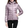 Generic Piumino Donna 100 Grammi Elegante Trapuntata Antivento Imbottito Giacca Curvy Caldo Leggero Firmato Piumino Invernale Comodo Manica Lunga Gilet Casual Impermeabile Cerniera Cappotto