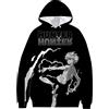 flowereyes Uomo Donna Anime Hunter x Hunter 3D Killua Felpa con Cappuccio Cartoon Felpa a Maniche Lunghe Pullover Stampato Gon Freecss Hoodie Hisoka