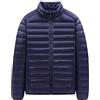 Generic Piumino Uomo Leggero Leggero Invernale con Cappuccio Giacca Elegante Caldo Casual Giubbotto Comodo Manica Lunga Antivento Cappotto Impermeabile Trapuntato Imbottito Piumino