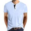 Generico Maglietta Uomo A Maniche Corte T-Shirt Tshirt Polo Club Uomo T Shirt Magliette Blu Uomo