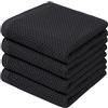 BW&HM Strofinacci in Cotone da Cucina (Nero, 33 x 74 cm)