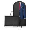 Niviy Porta Abiti da Viaggio,120cm*60cm Custodia Porta Abiti da Appendere o da Trasportare,Custodia Abiti per Armadio e Uso Esterno(Nero)