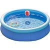 Baroni Home Piscina Gonfiabile da Giardino, Piscina Fuori Terra Rotonda per adulti e bambini, da esterno - 305x76 cm