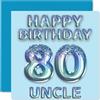 Biglietto Di Compleanno Divertente Per Zio | Da Nipote | Formato 145x145 Mm | Carta Riciclata Con Busta