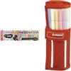 Stabilo Evidenziatore BOSS ORIGINAL Desk-Set Special Edition - 23 Colori assortiti 8 fluo + 8 pastel + 6 Nature + 1 marcatore Nero & Pennarello Premium - Pen 68 - Rollerset con 30 Colori assortiti