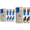 Pilot, 3 set da 3 Ricariche per penna cancellabile Frixion Ball e Frixion Ball Clicker & FriXion, 2 set da 3 Ricariche per penna cancellabile Frixion Ball e Frixion Ball Clicker