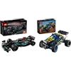 LEGO Technic Mercedes-AMG F1 W14 E Performance Pull-Back & Technic Buggy da Corsa, Macchina Giocattolo per Bambini, Bambine, Ragazzi e Ragazze da 8 Anni