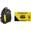 Stanley Fatmax 1-95-611 Zaino Porta Utensili, Nero, ‎36 x 46 x 21 cm 2 Kg & STANLEY STHT0-62143 Set 57 Pezzi Giraviti e Inserti e Chiavi a Bussola