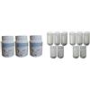 WK Polvere di Polifosfato WK | Ricarica Universale 3x1Kg per Dosatori | Norme CEE & Ricariche Super Concentrate di Polifosfato (10 Pezzi) - Protezione Anticalcare e Anticorrosiva