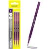 Online 3x ricariche cancellabili I Compatibile con Pilot Frixion, magiXX I Viola 0,7 I Ricambio per penna gel cancellabile I Ricariche per penne roller gel con inchiostro cancellabile