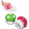 BuyWeek Aspirapolvere da Tavolo, Mini Aspirapolvere a Forma di Fungo Tavolo Spazzapolvere Scrivania Aspirapolvere per Ufficio Casa