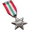 Trikoty Medaglia Militare Italia Star WW2 Commonwealth Premio Militare Britannico per | Esercito | Marina | RAF | REPLICA Giorgio VI