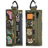 TACTICAL_GEEK Storage A2 L Molle Bag 500D Nylon Impermeabile Pouch Mini Compatta EDC Bag Piccolo Organizer EDC per Passeggiata Pendolare Uso Quotidiano Camuffare