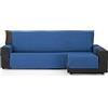 ECOMMERC3 | Copridivano Chaise Long 240 cm convalidato per chaise longue, bracciolo destro e sinistro, con chaise longue, regolabile, colore blu
