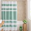 Madison Park Tende da doccia moderne di qualità premium per bagno, in poliestere, color acqua, 182,9 x 182,9 cm (larghezza x lunghezza), confezione da 1