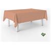 ECOMMERC3 | Tovaglia Vichy antimacchia per tavolo rettangolare dimensioni 100x140 cm | Tovaglia resinata antimacchia, ultra morbida, impermeabile, Vichy Arancia