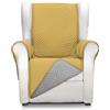 ECOMMERC3 | Fodera per poltrona 1 posto/Relax Comfort massimo e vestibilità completa - Fodera per poltrona 1 posto e poltrona relax colore senape/perla
