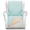 ECOMMERC3 | Fodera per poltrona 1 posto/Relax Comfort massimo e vestibilità completa - Fodera per poltrona 1 posto e poltrona relax colore acquamarina/beige