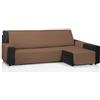 ECOMMERC3 | Copridivano Chaise Long 280 cm convalidato per Chaise Long Braccio destro e sinistro - Copridivano Chaise Long Regolabile Colore Marrone