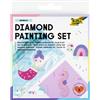 folia 31801 - Set pittura diamante MERMAID, adesivi con motivi subacquei e accessori, set artigianale per disegnare adesivi con pietre glitterate
