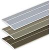 Toolerando Profilo per Pavimenti Strisce di Copertura Copri Soglia, Autoadesivo, Misure 90 cm x 36 mm x 2,5 mm, Colore Champagne