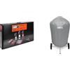 Weber Kit di Pulizia per Barbecue Q e Pulse | Serie Q BBQ | Serie Pulse BBQ & Copertura grigia per griglia a carbone, diametro 57 cm, 7176