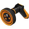Fiskars Pistola a Spruzzo Multi, 5 Funzioni | Flusso Regolabile in Modo Continuo con Comando a Pollice, Misura Universale, Nero/arancione, 1065485