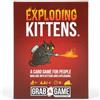 Exploding Kittens - Grab & Game - Hilarious & Compact Card Game for Family and Travel - Party Fun for Ages 7 and Up - 2-4 Players - 15 Minutes of Play