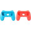 LetCart Giochi Controller - Giochi ergonomici Maniglie Impugnature Antiwear Controller Custodia Protettiva Adatta per Joy-con Nintendo Switch(Rosso + Blu)