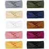 DRESHOW 10 Pezzi Fasce Boho per Donna Vintage Fiore Stampato Criss Cross Annodato Fascia Elastica per Capelli Elastico Avvolgere la Testa Intrecciato Accessori per Capelli Carini