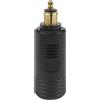 FAELNK Accendisigari DIN Moto Adattatore Standard Europeo a Presa Accendisigari Adattatore Universale da 12 Volt pour Prise DIN