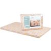 baby idea Materasso Lettino Campeggio Sfoderabile Pieghevole Traspirante a Norma EN16890:2017 Federa100% Cotone Oeko-tex® Interno Certificato Certipur™ 60x120x4 OMAGGIO Borsa da Viaggio (Orsetto)