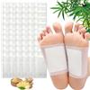 PacuM Cerotti Detox Piedi 60 Pcs Detox Foot Patch Foot Patch Cerotto Detergente Cuscinetti Piede Cerotti Detox Piedi Deep Cleansing Principi Attivi Naturali Pads Alleviare lo Stress, Migliorare il Sonno