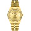 WEICHULWJ CADISEN Design Automatico Orologio Uomo Meccanico Acciaio Inossidabile Impermeabile Vetro zaffiro Data Settimana Orologi Da Polso Omaggio, 8229oro-W, Bracciale