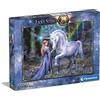 Clementoni- Puzzle Bluebell Wood Anne Stokes 1500pzs Does Not Apply Collection Wood-1500 Made in Italy, 1500 Pezzi, Fantasy, Divertimento per Adulti, Multicolore, Medium, 31821