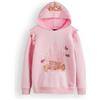 Disney Felpa con Cappuccio Princess Girls | Felpa con Cappuccio Graphic Rosa per Bambini con Corona 3D | Regalo di Merchandising del Personaggio dei Cartoni Animati del Film