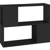 vidaXL Mobile TV Nero 80x24x63 cm in Truciolato