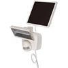 Brennenstuhl - Faretto LED da esterno (SOL 800), con sensore di movimento e pannello solare (IP44, inclusa Batteria, LED di alta qualità e di marca, 400 lm) bianco