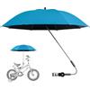 Generico Ombrellone per passeggino, Ombrello universale per passeggino, Ombrellino per carrozzina con clip, Parasole per passeggino, Ombrello impermeabile con protezione UV per carrello bici sedia a rotelle