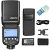 Godox V860III-N TTL Flash Fotocamera GN60 HSS 1 / 8000s 5300K Speedlite con Luce Pilota a LED per Nikon D850 D610 D750 D810 D7000 D800 D700 D7100 D5200 D5100 (V860IIIN)