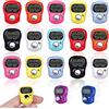 Vegena 18 Pezzi Contatori per Dita, Contatore Digitale per Dita, Contatori Elettronici per Dita Contatore di Giri, Mini Contatore Manuale Clicker Contatore per Dita per Inventario Sport Marketing Golf
